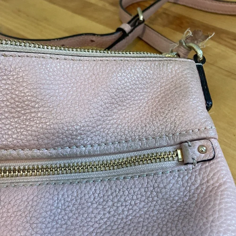 Kate Spade Pink Granite Cobble Hill Gabriele Jackson Street Crossbody Purse